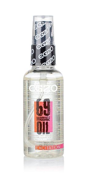 Органічне масажне масло з збудливим ефектом EGZO Expert-Excitation, 50 мл