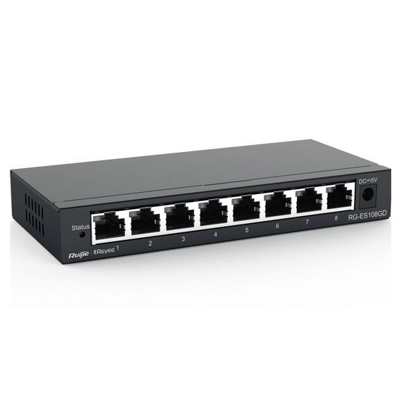 Комутатор мережевий Ruijie Networks RG-ES108GD | Зображення 2