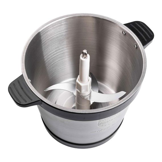 Чоппер измельчитель с чашей 3,5 литра мясорезка 4 лезвия нержавеющая сталь мясорубка Sokany SK-7028 | Зображення 4