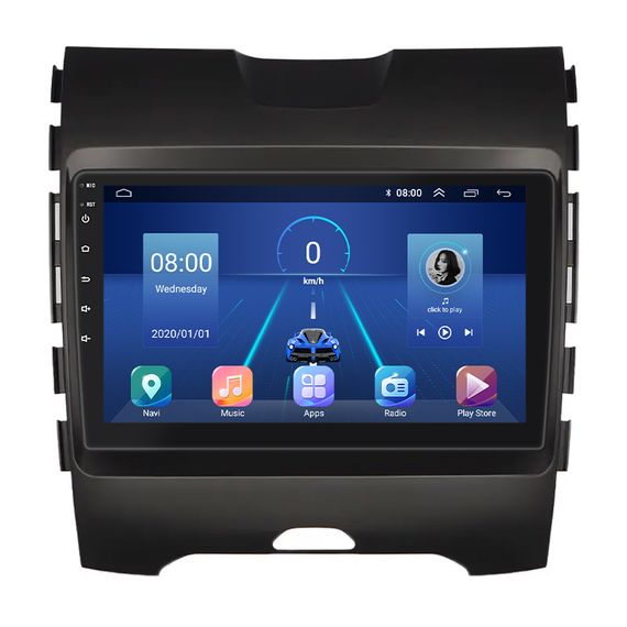 Штатна магнітола Lesko для Ford Edge II 2015-2018