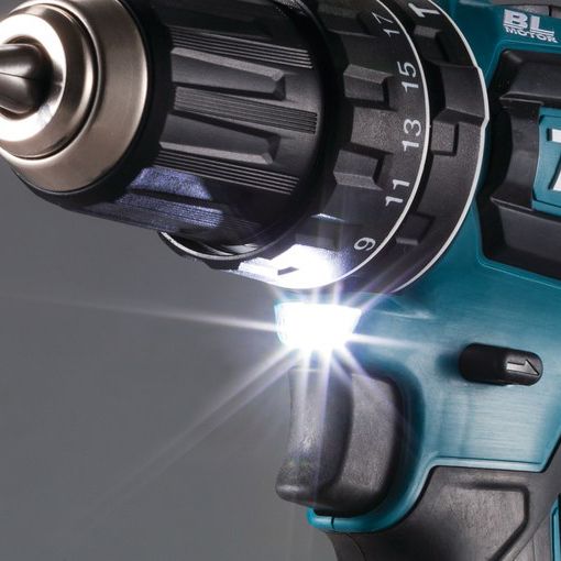 Шурупокрут з ударним режимом акумуляторний Makita DHP485RFJ (50 Нм, 1.5-13 мм, BL, LXT) | Зображення 6