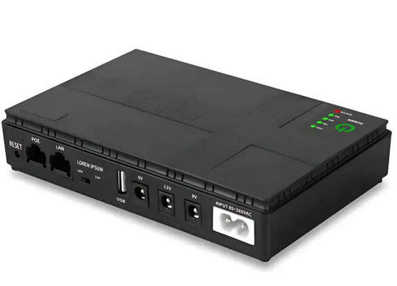 Джерело безперебійного живлення для роутера DC UPS DC1018P 18W 10400mAh ∙ Джерело безперебійного живлення DC1018P