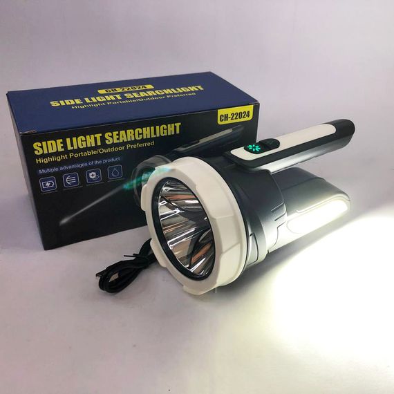 Ліхтар кемпінговий акумуляторний кемпінговий CH-22024-5W+COB, Ліхтар переносний з батареєю MV-46 | Зображення 1
