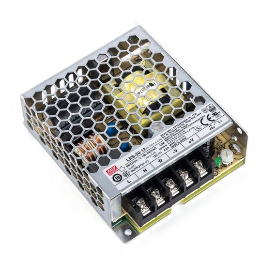 Блок живлення LRS-50-12 (50.4W; 4,2A; 12V; IP20) Series "LRS" | Зображення 1