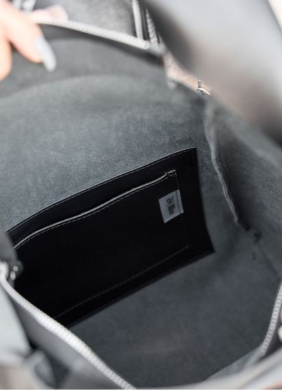 Сумка жіноча Sambag HOBO BLISS Чорна 34 х 31 х 12 см (53453070) | Зображення 1