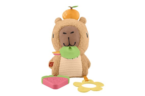 Розвиваюча м'яка іграшка "Капібара" Fisher-Price HYR54 | Зображення 3