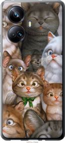 Чехол на Realme 10 Pro Plus коты "1653u-2944-17620"