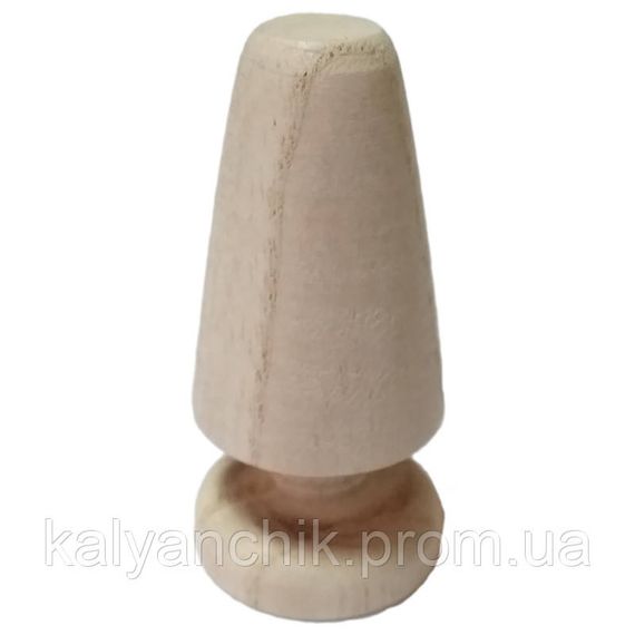 Пробка (заглушка) для чаші кальяну фанел біла