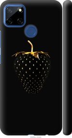 Чохол на Realme C12 Чорна полуниця "3585m-2240-24368"