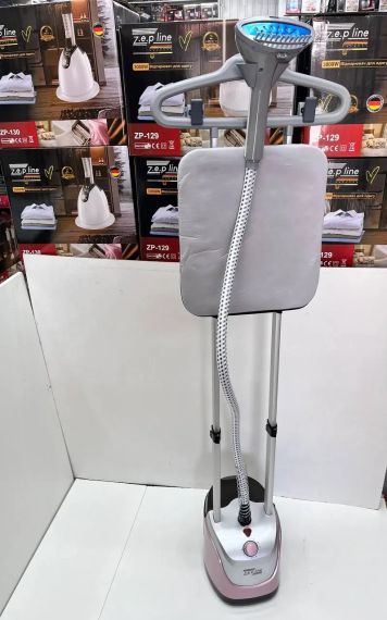 Рожевий Відпарювач вертикальний для одягу зі стійкою Zepline 3500Вт ZP-131 | Зображення 2