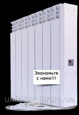 Автономний електрорадіатор ЕРА-ЕКО Економ 7 секцій (910 Вт — 14 м2 обігріву) | Зображення 2