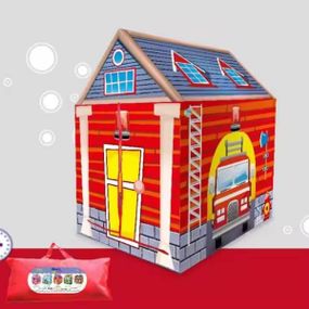 Намет дитячий ігровий Будиночок HA-154 Червоний