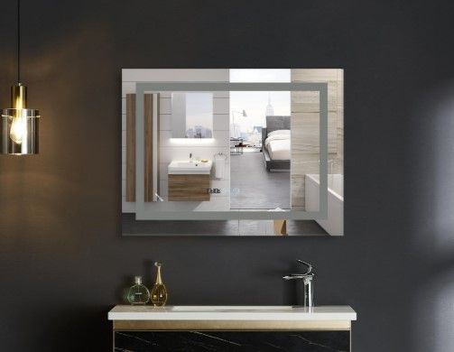 Дзеркало Mixxus Warm MR02-80x60 (годинник, LED-підсвічування, антизапотівання) (MI6004) | Зображення 2