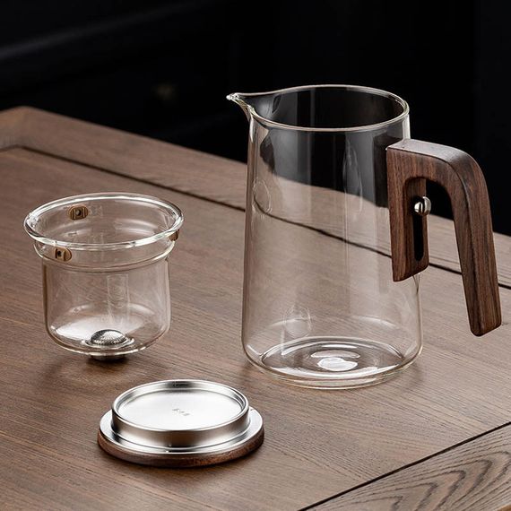 Чайник для заваривания TeaPot D-25 Elegant 600ml Transparent | Зображення 4