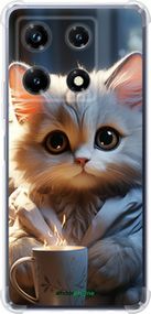 Чохол на Infinix Note 30 Pro Білий кіт "5646sp-3427-2448"