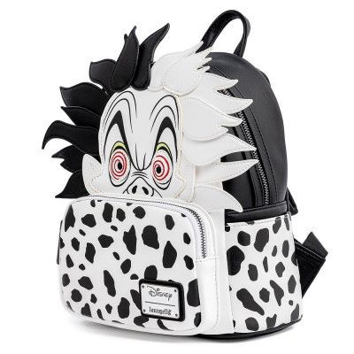 Рюкзак школьный Loungefly Disney - Villains Cruella De Vil Spots Cosplay Mini Backpack (WDBK1534) | Зображення 1