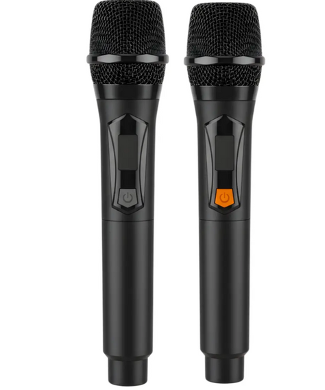 Беспроводные микрофоны UHF TTD-M12 ∙ Караоке-система UHF TTD-M12 на два микрофона | Зображення 1