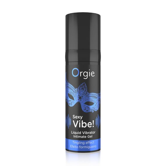 Рідкий вібратор SEXY VIBE для чутливих, 15 мл ORGIE (Бразилія-Португалія) | Зображення 1