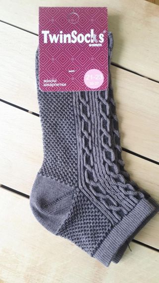 Носки женские | Женские носки 35-37, 36-39 | Носки женские коричневые, хаки, молочный | Зображення 4