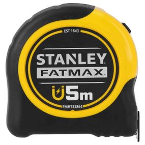 Рулетка измерительная FatMax Blade Armorдлиной 5 м, шириной 32 мм, магнитная STANLEY FMHT0-33864