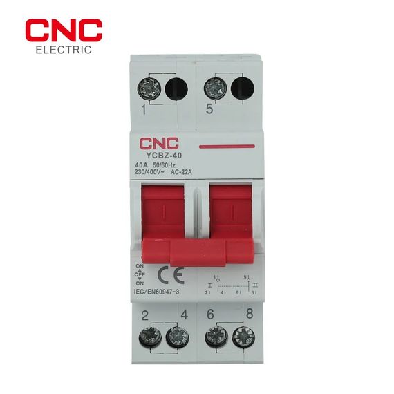 Ручной выключатель CNC переключатель AC on-off-on 40а | Зображення 2