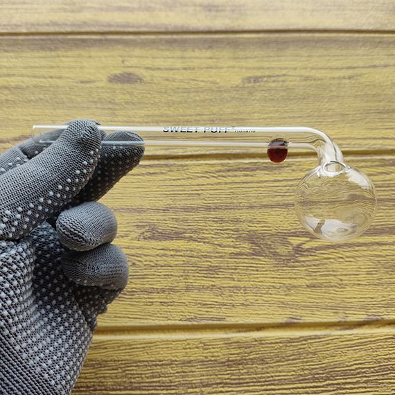 Стеклянная трубка Turn Oil Brown | Зображення 1