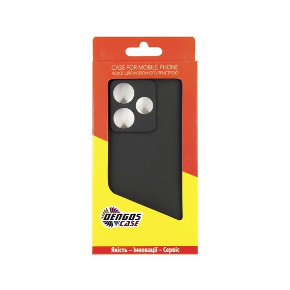 Чохол до мобільного телефона Dengos Carbon Xiaomi Redmi 13 4G (black) (DG-TPU-CRBN-199) | Зображення 4