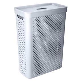 Кошик 25л сірий Simple Алеана