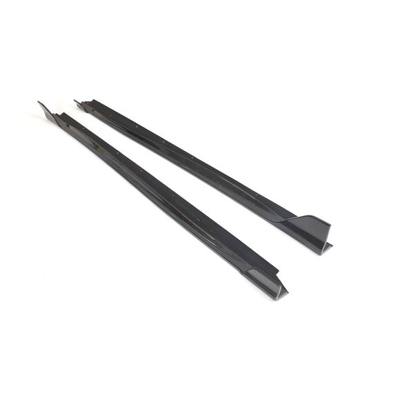 Бокові пороги (для RC F 2014-2018, Карбон) для Lexus RC 200t 2014- рр | Зображення 3