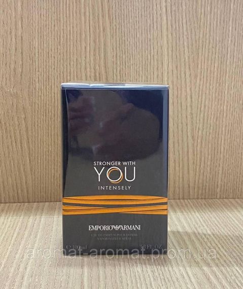 Парфумована вода Emporio Armani Stronger With You Intensely 100 мл. Premium | Зображення 1