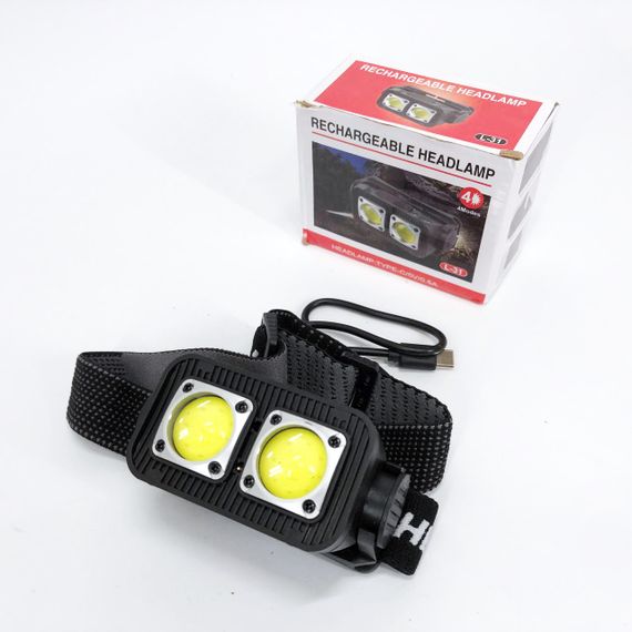 Очень мощный налобный фонарь K372-2COB, Налобный фонарь для сто Компактный DL-48 | Зображення 1