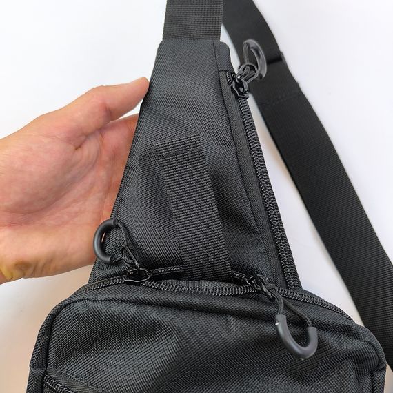 Тактична сумка на плече з кобурою, система MOLLE, патч-панель, Cordura | Зображення 9