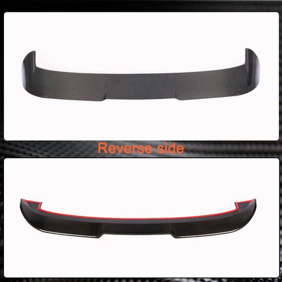 Спойлер (для 2016-2019, Карбон) для Volkswagen Tiguan | Зображення 5