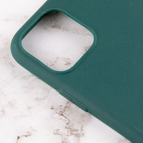 Силиконовый чехол Candy для Apple iPhone 14 Plus (6.7") Зеленый / Forest green | Зображення 2