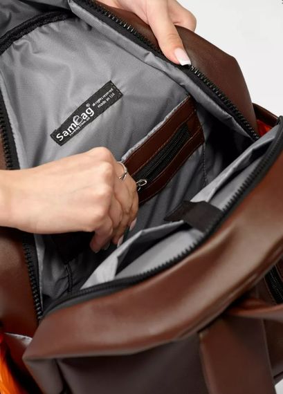 Жіночий рюкзак Sambag Zard LST шоколад 46 х 28 х 13 см (25018020) | Зображення 2