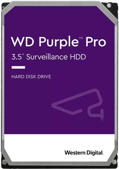 Жесткий диск внутренний WD 3.5&quot; SATA 3.0 10TB 7200 256MB Purple Surveillance (WD101PURP) (WD101PURP)