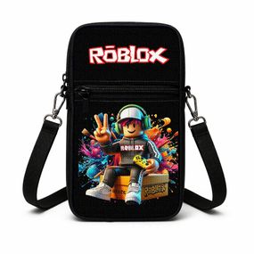 Сумка-чохол для телефону Roblox,дитяча сумка через плече, водонепроникна міні-сумка (4826)
