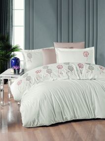 Постельное белье Maribor Elegance Poplin 200 х 220 см Camelia Ekru