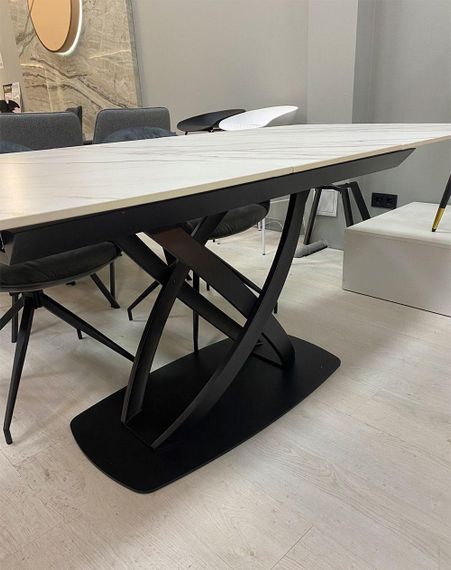 Стол обеденный Амелия ТМL-970 керамика мрамор Kasa Gold 160-200х90х76 см | Зображення 5