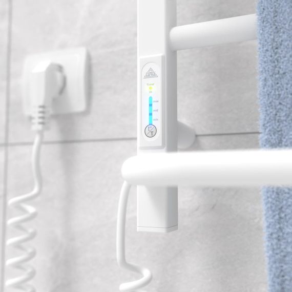 Електрична рушникосушарка Laris Зебра Комфорт ЧФ6 500 х 600 Е (підкл. зліва) R3 | Зображення 4