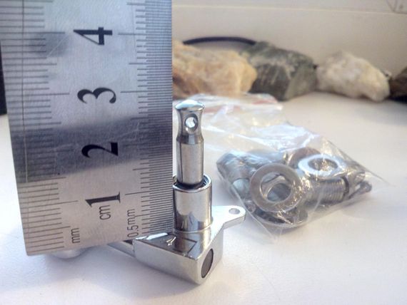 Колки для электрогитары и акустической гитары 3L+3R под Grover хром | Зображення 4
