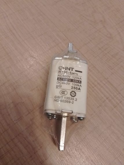 Комплект керамічний запобіжник CHINT AC/DC до 250a 690v | Зображення 5