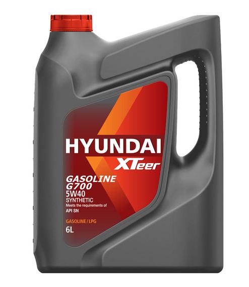 Моторна олива HYUNDAI XTeer Gasoline G700 5W-40 6л.