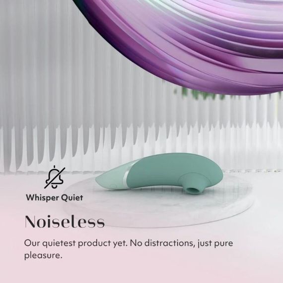 Безконтактний вакуумний кліторальний стимулятор Womanizer Next Sage, зелений sexstyle | Зображення 6