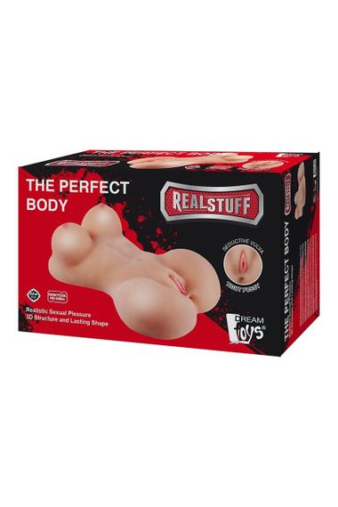 Мастурбатор реалистичный Dream Toys Realstuff в виде женского торса, 50 см Sex Aura | Зображення 3