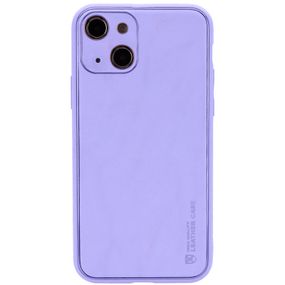 Кожаный чехол Xshield для Apple iPhone 14 Plus (6.7") Сиреневый / Dasheen