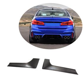 Накладки на задній бампер Flap Карбон (для M5 F90 2017-2020, Карбон) для BMW 5 серія G30/31 рр
