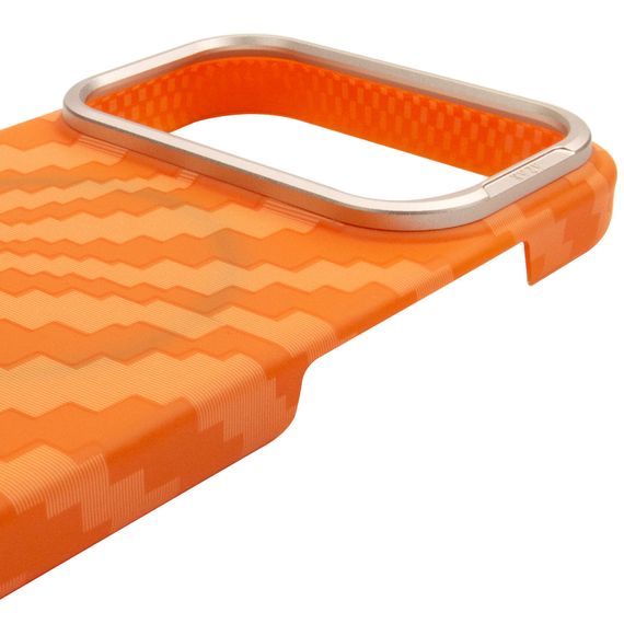 Чохол TPU+PC KVZV Kayla Ultra-thin with Magnetic Fit для Apple iPhone 17 Pro / 18 Pro (6.3") Orange | Зображення 3
