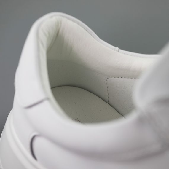 Кеди жіночі шкіряні 591415 Білі 36 37 38 39 40 41 | Зображення 4