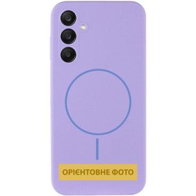 Чохол Silicone Cover Lakshmi Full Camera (AA) with MagFit для Samsung Galaxy S25 Edge Бузковий / Dasheen